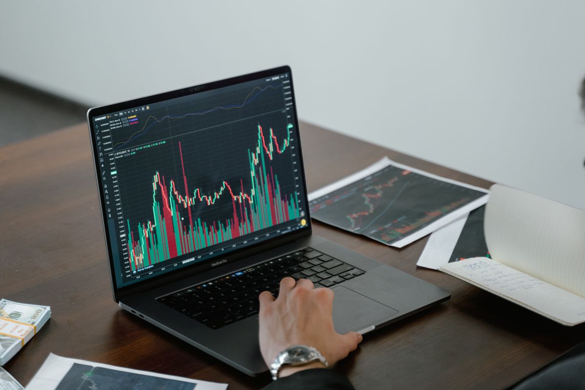 Billing specialist reviewing revenue analytics